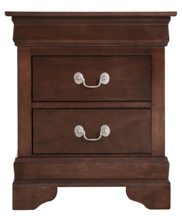 Louis Phillipe - Traditional Style Nightstand - Cappuccino