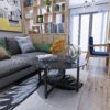 Round Whole Coffee Table, Clear Coffee Table,Modern Side Center Tables For Living Room, Living Room Furniture - Black - Image 8