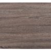 Chrome Writing Desk With Port In USB - Weathered Oak - Image 7