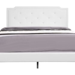 Deb - Queen Bed - White