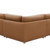 Brighton - Top Grain Leather 5 Pieces Modular Sectional - Brown - Image 3