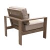 6 Piece Sofa Seating Group With Cushions, Wood Grained - Light Brown - Image 5