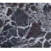 Landon - Table With Glass Black Marble Texture Top And Bent Wood Design - Coffee - Image 3