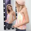 Hollywood - Full Length Mirror With Lights Full Body Vanity Mirror With 3 Color Modes Lighted Standing Floor Mirror For Dressing Room Bedroom Wall Mounted Touch Control - Black - Image 8