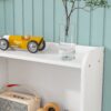 Twin Bed With Bookcase - White - Image 6