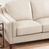 Bella - Leather Sofa - Beige - Image 2