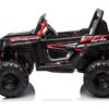 12V7A*2 30W*4 Four-Wheel Drive Leather Seat One Button Start, Forward And Backward, High And Low Speed, Music, Front Light, Power Display, Two Doors Can Open, 2.4G R / C, Seat Belt Four Wheel Absorber - Black - Image 11