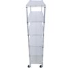 18" 6 Tier 6000Lbs Capacity Nsf Metal Shelf Wire Shelving Unit, Heavy Duty Adjustable Storage Rack With Wheels & Shelf Liners For Commercial Grade Utility Steel Storage Rack - Chrome - Image 11