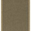 Earth - 2'7" X 7'3" Indoor, Outdoor Area Rug Polypropylene - Jute / Black - Image 3