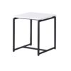 GT - 3 Piece Carbon Fiber Wrap Coffee Table And End Table (Set of 3) - White - Image 3