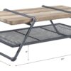 Brantley - Coffee Table - Oak / Sandy Gray - Image 2