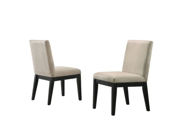 Jasper - Contemporary Fabric Dining Chair (Set of 2) - Beige