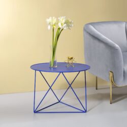Epidia - Display & Utility Accent Table - Blue