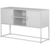 Modern Sideboard Buffet With Plenty Of Storage Space, Anti-Tilt Mechanism, Elegant Handles, Silent Magnetic Closures And Eco-Friendly Finishes For Kitchen, Dining Room, Bed Room And Living Room - White - Image 16