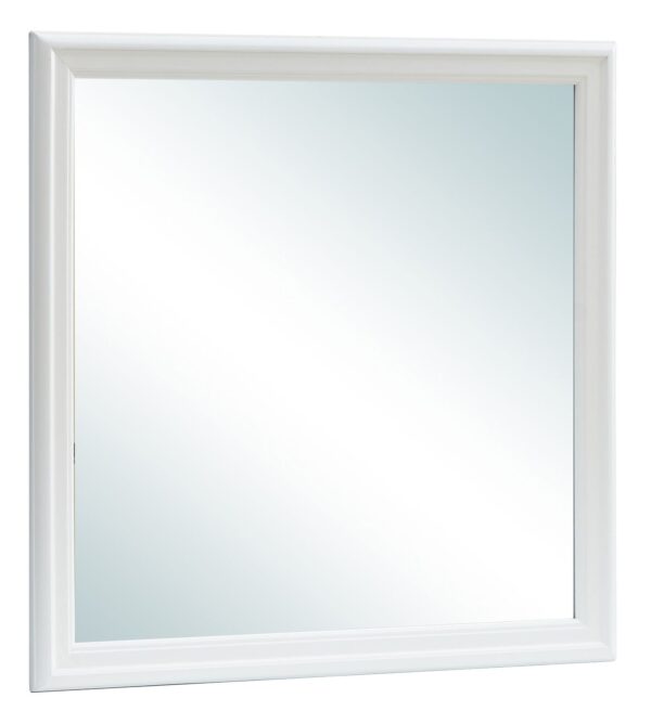 Elegant Transitional Mirror - Silver Champagne