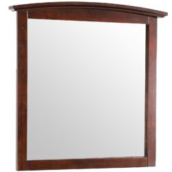 Elegant Wall Mirror - Cappuccino