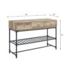 Brantley - Sofa Table - Oak / Sandy Gray - Image 6