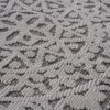 Guros - 2' X 8' Medallion Indoor / Outdoor Area Rug - Gray / White - Image 3