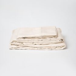 4 Piece California King Bamboo Flex Head Hypoallergenic Sheet Set - Cream