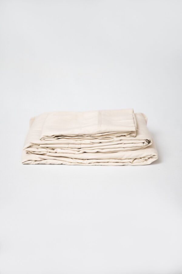 4 Piece California King Microplush And Bamboo Hypoallergenic Sheet Set - Cream