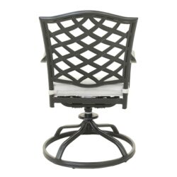 Dining Swivel Chair (Set of 2) - Cast Silver
