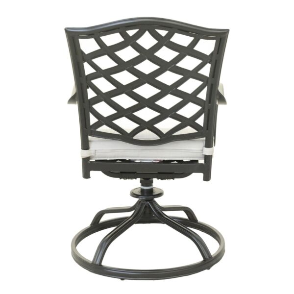 Dining Swivel Chair (Set of 2) - Cast Silver