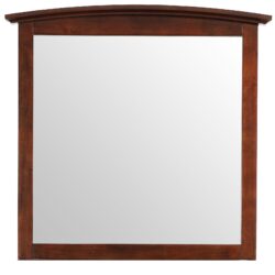 Elegant Wall Mirror - Cappuccino