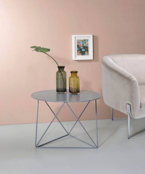 Epidia - Display & Utility Accent Table - Gray