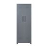 Metal Storage Cabinets, Cleaning Tool Cabinet With Locking Door, Tall Broom Tool Organizer And Storage, Large Storage Cabinet For Kitchen - Gray - Image 25