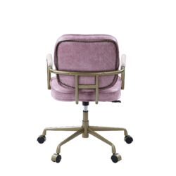 Siecross - Top Grain Leather Office Chair - Pink