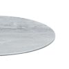 Circa - End Table With Marble Textured Top - Gray - Image 3