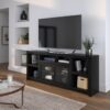 Skyline - TV Stand Console For TVs Up To 95" - Mocha - Image 7