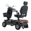 S500- Heavy Duty Mobility Scooter - Black - Image 3
