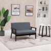 Bahamas - Loveseat - Dark Gray - Image 4