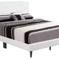 Deb - Queen Bed - White