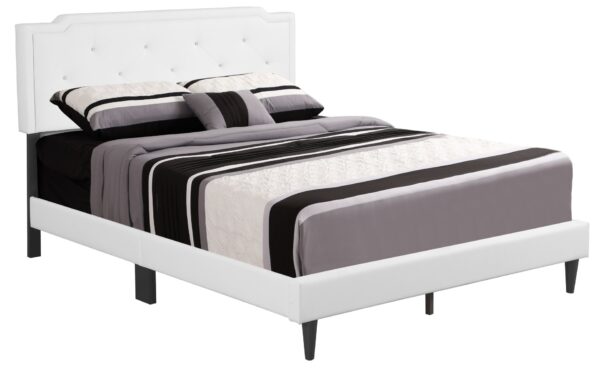 Deb - Queen Bed - White