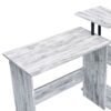 Levi - Writing Desk - Antique White / Black - Image 3