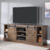 Farmhouse - TV Stand Console For TVs Up To 95" - Barnwood - Image 8