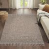 Guros - 4' X 6' Medallion Indoor / Outdoor Area Rug - Beige - Image 7