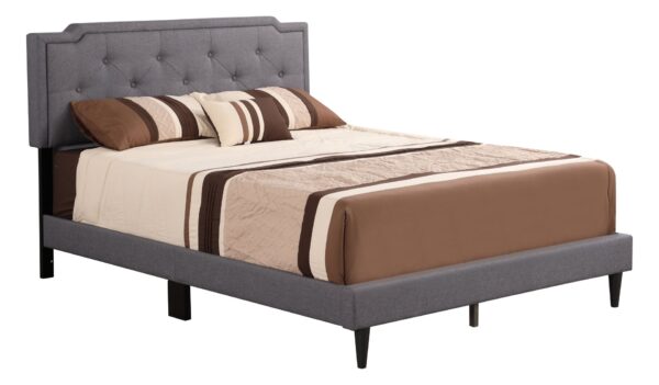 Deb - King Bed - Gray