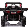 12V7A*2 30W*4 Four-Wheel Drive Leather Seat One Button Start, Forward And Backward, High And Low Speed, Music, Front Light, Power Display, Two Doors Can Open, 2.4G R / C, Seat Belt Four Wheel Absorber - Black - Image 9