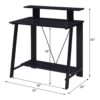 Nypho - Writing Desk - Black - Image 2