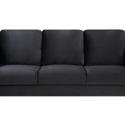 Sofia - Velvet Modern Chic Sofa Couch - Black