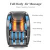 Massage Chair, Zero Gravity Shiatsu Massage Chairs Full Body And Recliner Sl-Track Massage Chair With Bluetooth Speaker, Anion, Thai Stretch, USB Charing, Heating And Foot Roller Massager - Black - Image 10