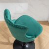 Swivel Velvet Barstools Adjusatble Seat Height, Modern Upholstered Bar Stools With Backs Comfortable Tufted For Home Pub And Kitchen Island (Set of 2) - Green - Image 10