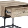 Brantley - End Table - Oak / Sandy Gray - Image 4