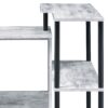 Levi - Writing Desk - Antique White / Black - Image 6