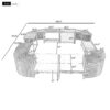Spa Surround Spa Frame Quadrilateral Outdoor Rattan Sectional Sofa Set With Mini Sofa, Wooden Seats And Storage Spaces - Gray - Image 3