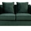 Bayberry - Velvet Sofa Loveseat Living Room Set - Green - Image 5
