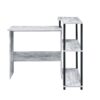Levi - Writing Desk - Antique White / Black - Image 4